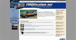 Desktop Screenshot of fordification.net